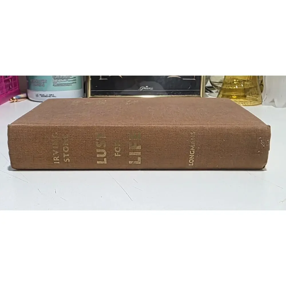 Lust For Life By Irving Stone: 1934 1st Edition 3rd Print